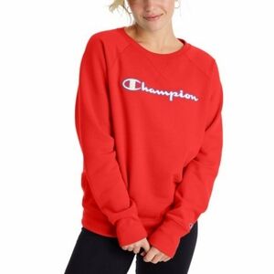 Champion Women's Red Sweatshirt Size Medium